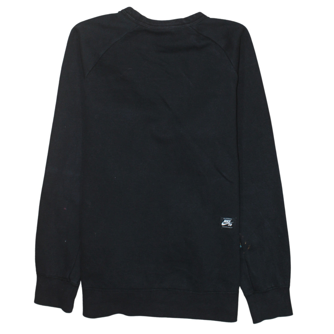Nike SB Men's Black M Pullover Sweatshirt Fleece Logo Crew Neck