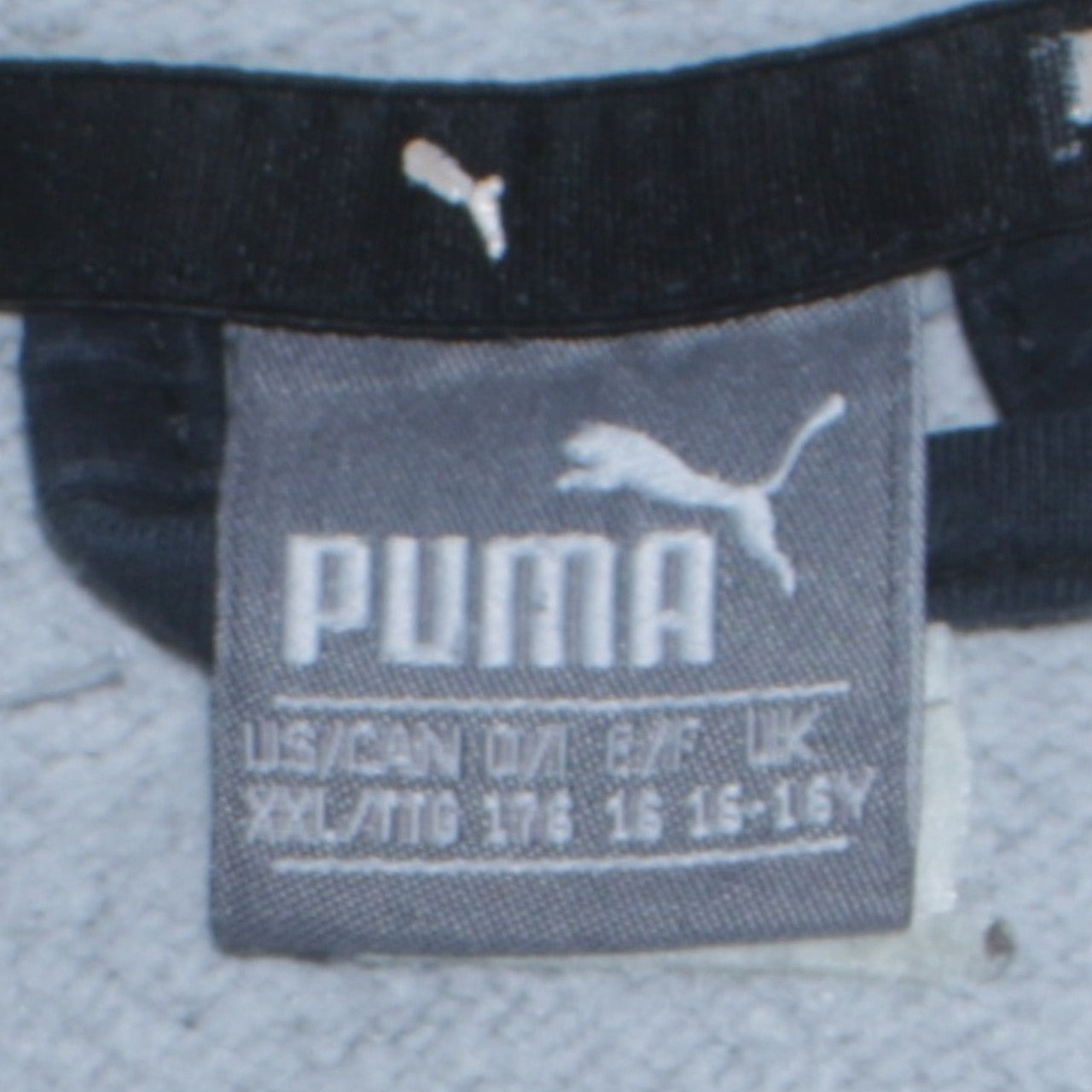Puma Men's Grey Full Zip Hoodie 2XL Sports Fleece Jacket