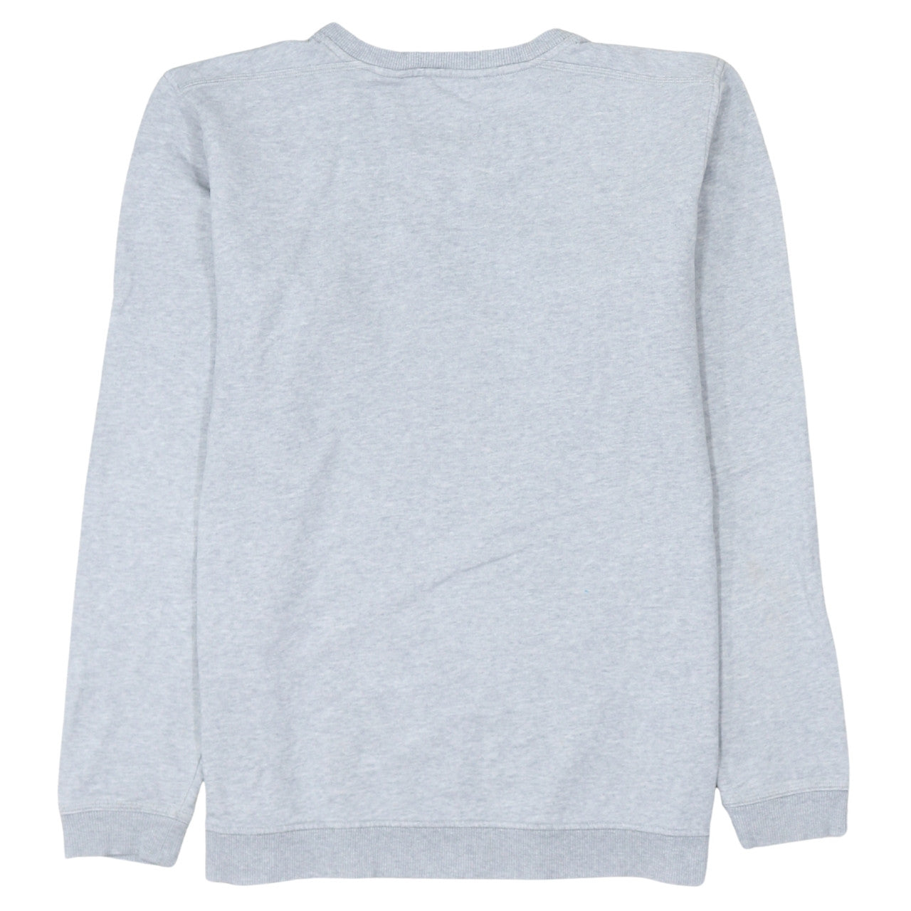 Marks and Spencer Men's Grey Marl V-Neck Pullover Sweatshirt M