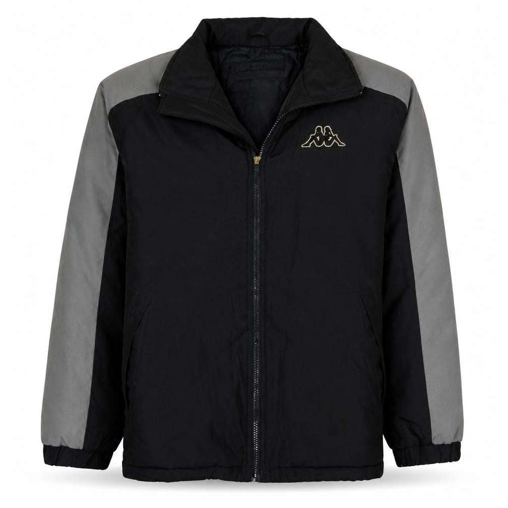 Kappa Men's Black M Basic Sports Jacket Full Zip Polyester