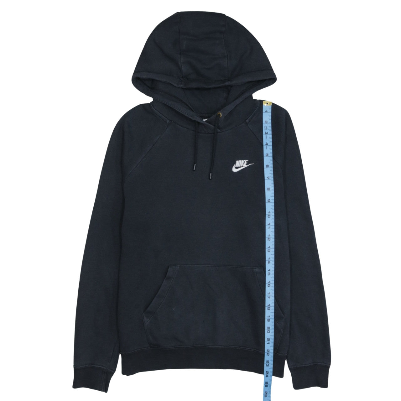 Nike Men's Black Pullover Hoodie Medium Sports Style
