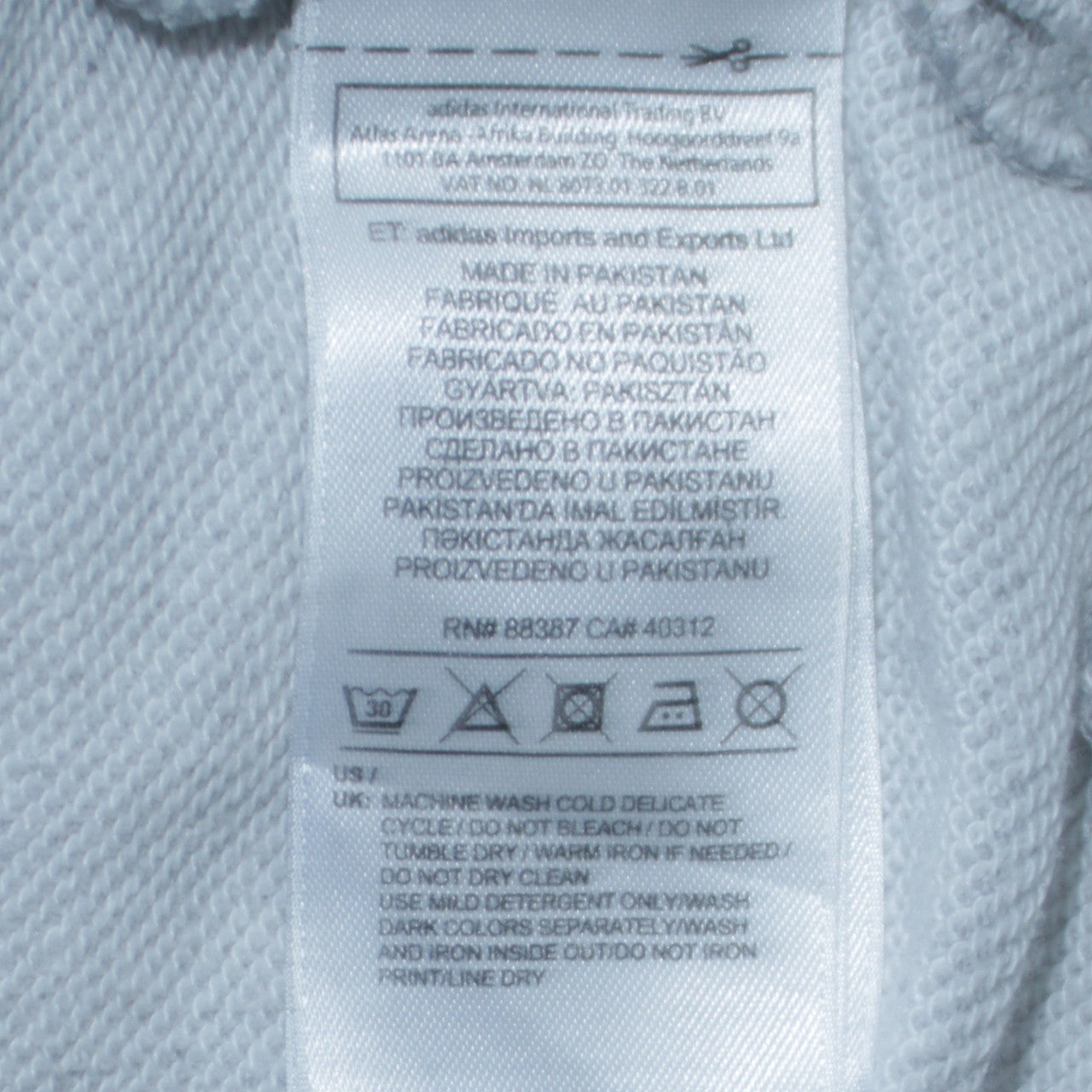 Adidas Womens Grey 1/4 Zip Hooded Sweatshirt UK 14 Lined Logo Pullover