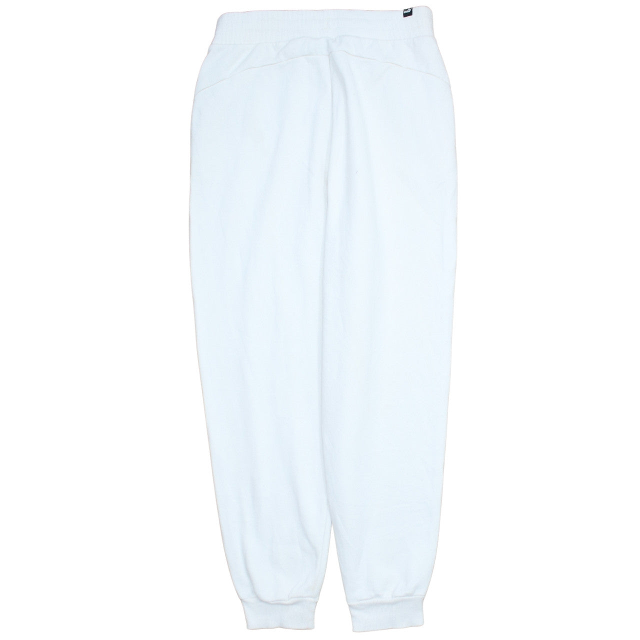 Puma Women’s White Jogger Sweatpants Size M Cotton Blend