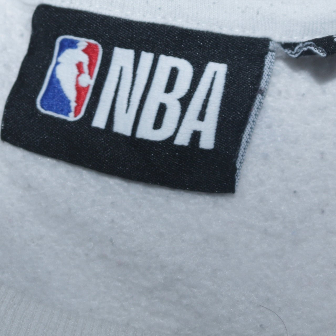 NBA Los Angeles Lakers White Crew Neck Sweatshirt Women L Graphic Print