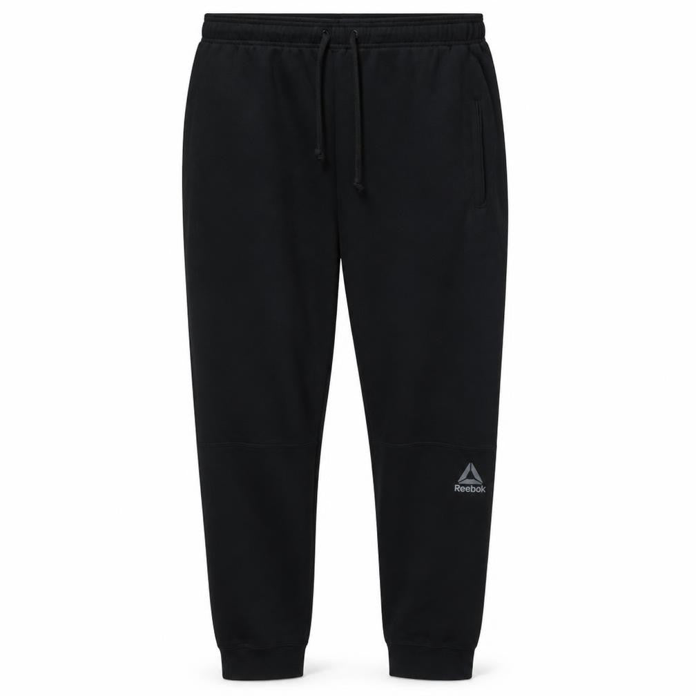 Reebok Men's Black XL Jogger Trousers Speedwick Moisture Wicking