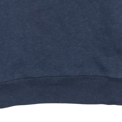 Levi's Men's Blue Crew Neck Logo Pullover Sweatshirt Size S