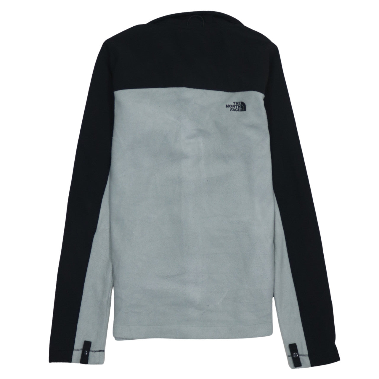 The North Face Womens Grey Fleece Full Zip Jacket Size S