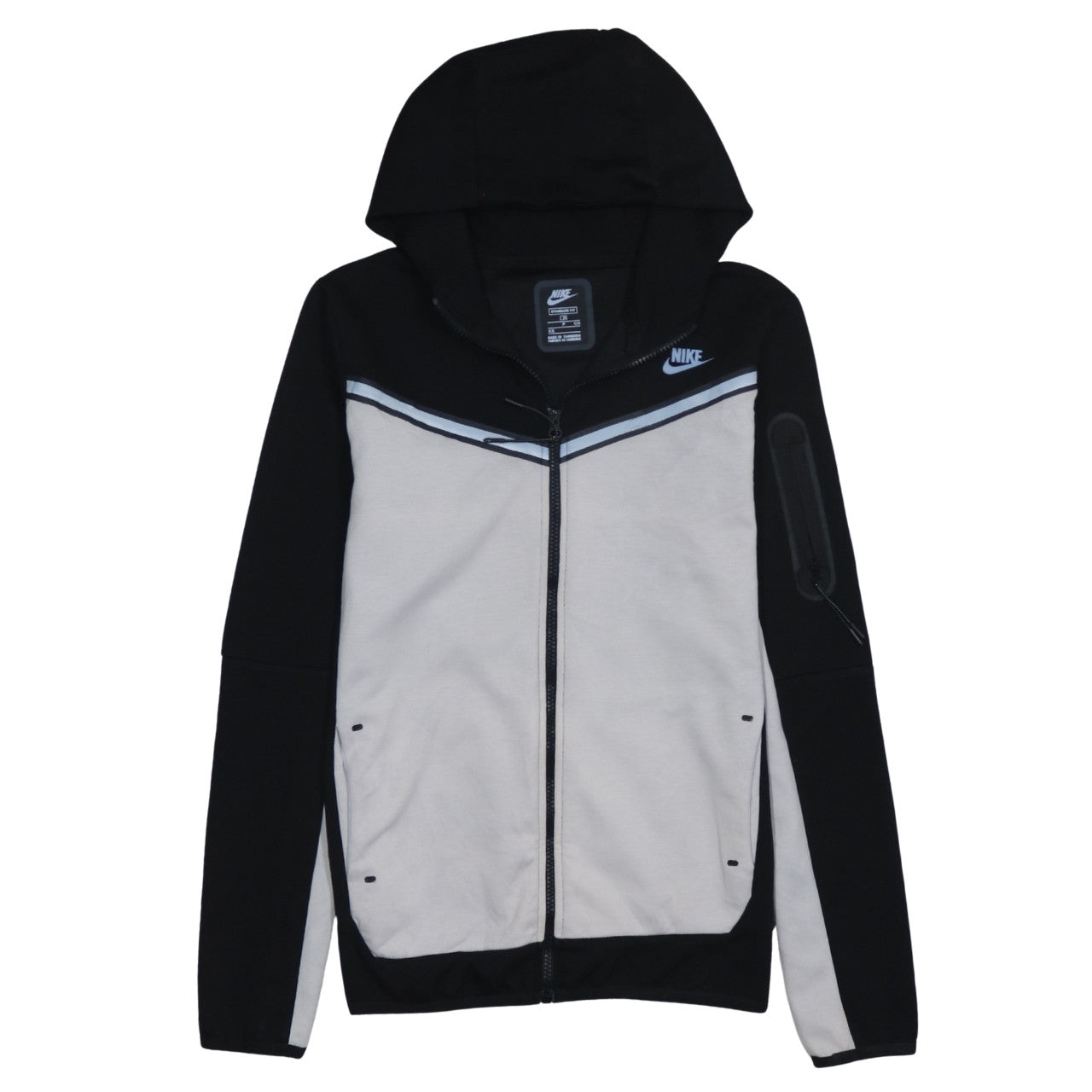 Nike Men's Black XS Full Zip Hoodie Sportswear Jacket