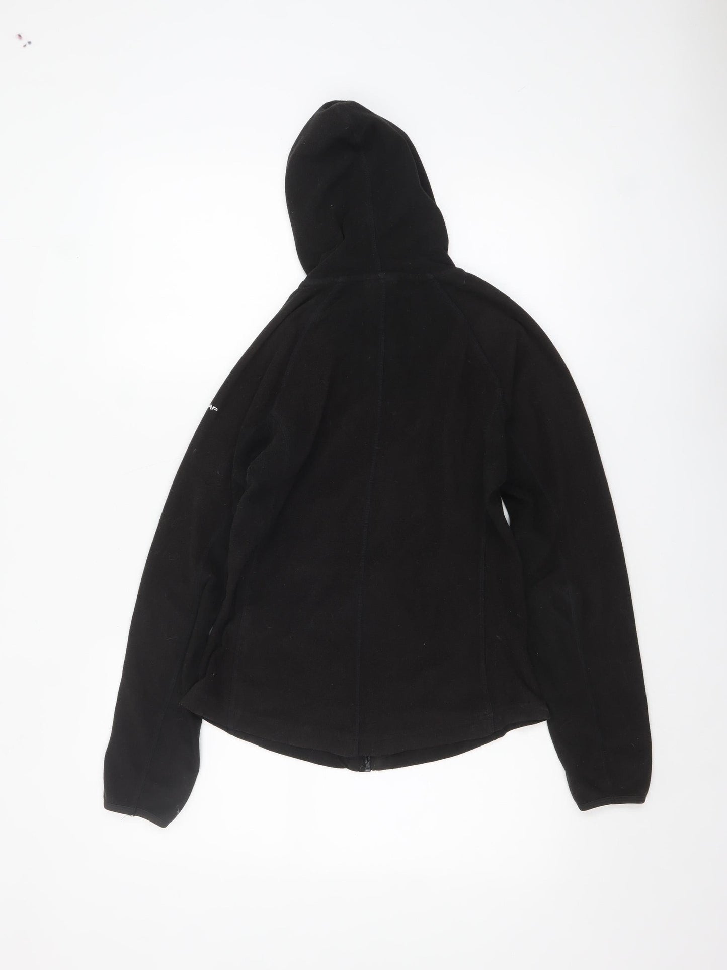 Trespass Women's Black Size 10 Full Zip Hooded Fleece Jacket