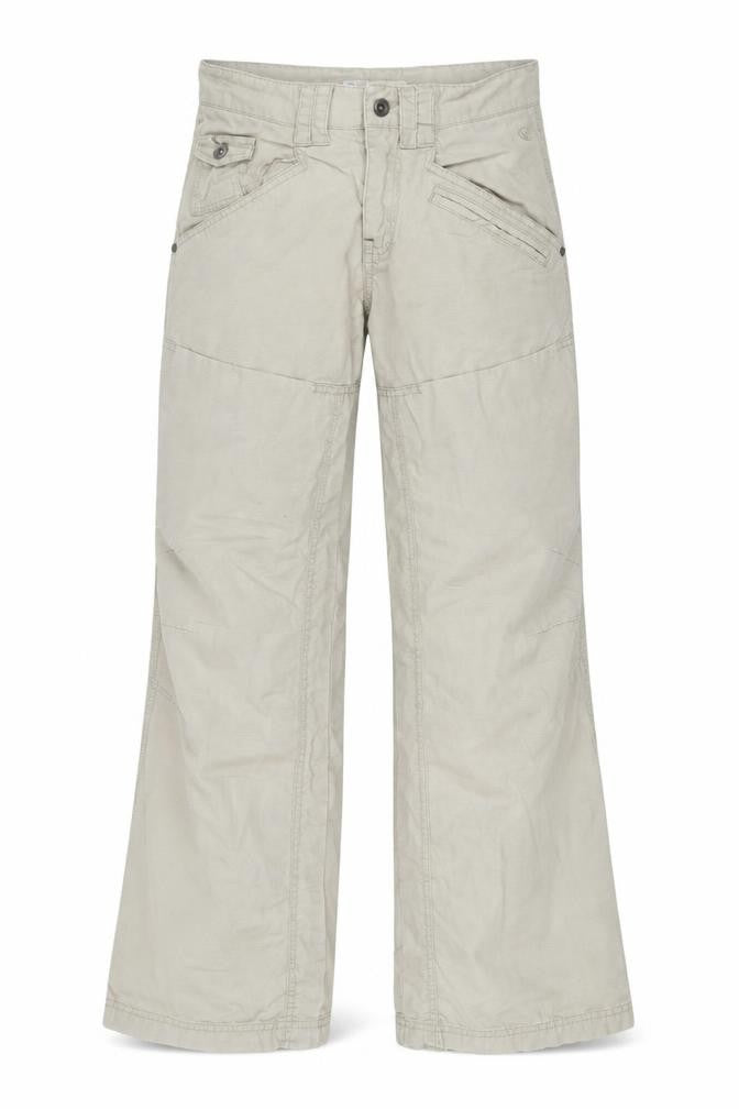 Fa Face Girls Beige Cargo Trousers 13 Years 100% Cotton Casual Pants