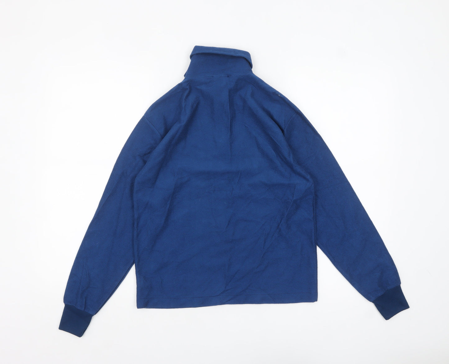 Plumage Women Blue Fleece Pullover Sweatshirt Size 16