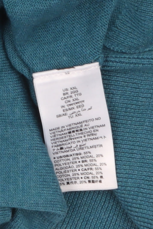 Amazon Essentials Women's Blue 2XL Crew Neck Pullover Jumper
