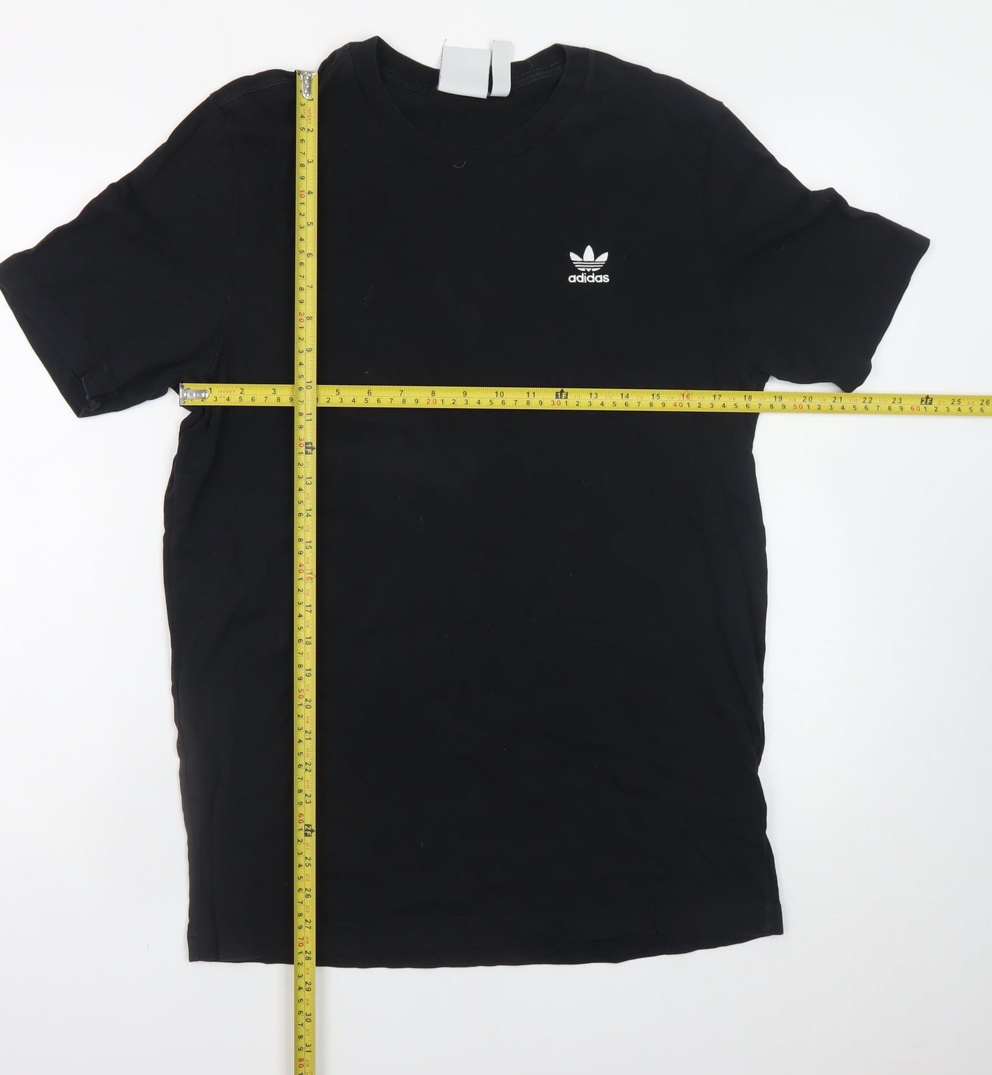 Adidas Men's Black Cotton Short Sleeve Crew Neck T-Shirt M