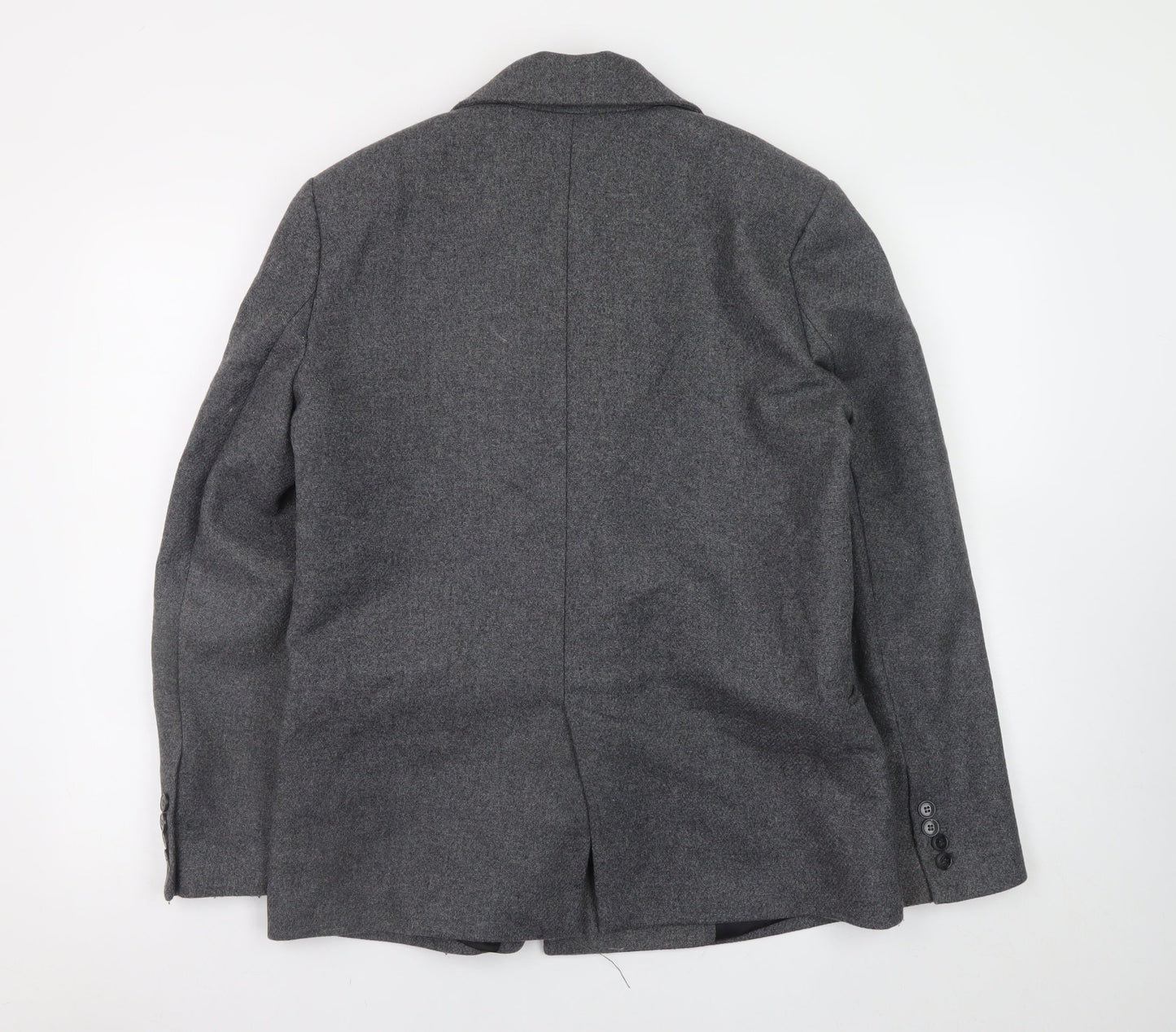 Balzac Paris Women’s Grey Wool Blazer Jacket Size 10