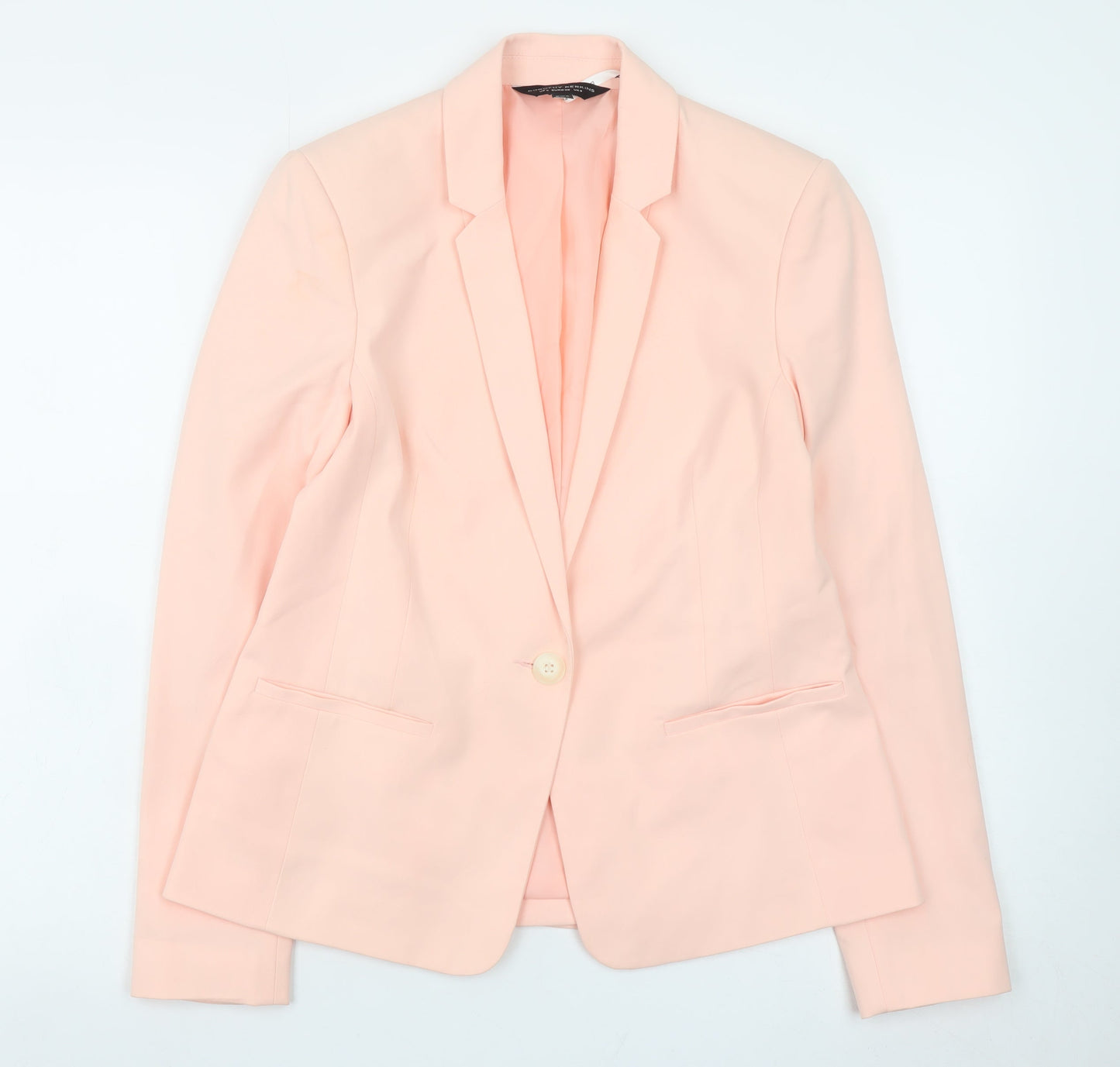 Dorothy Perkins Women’s Pink Blazer Jacket Size 8 Classic Workwear
