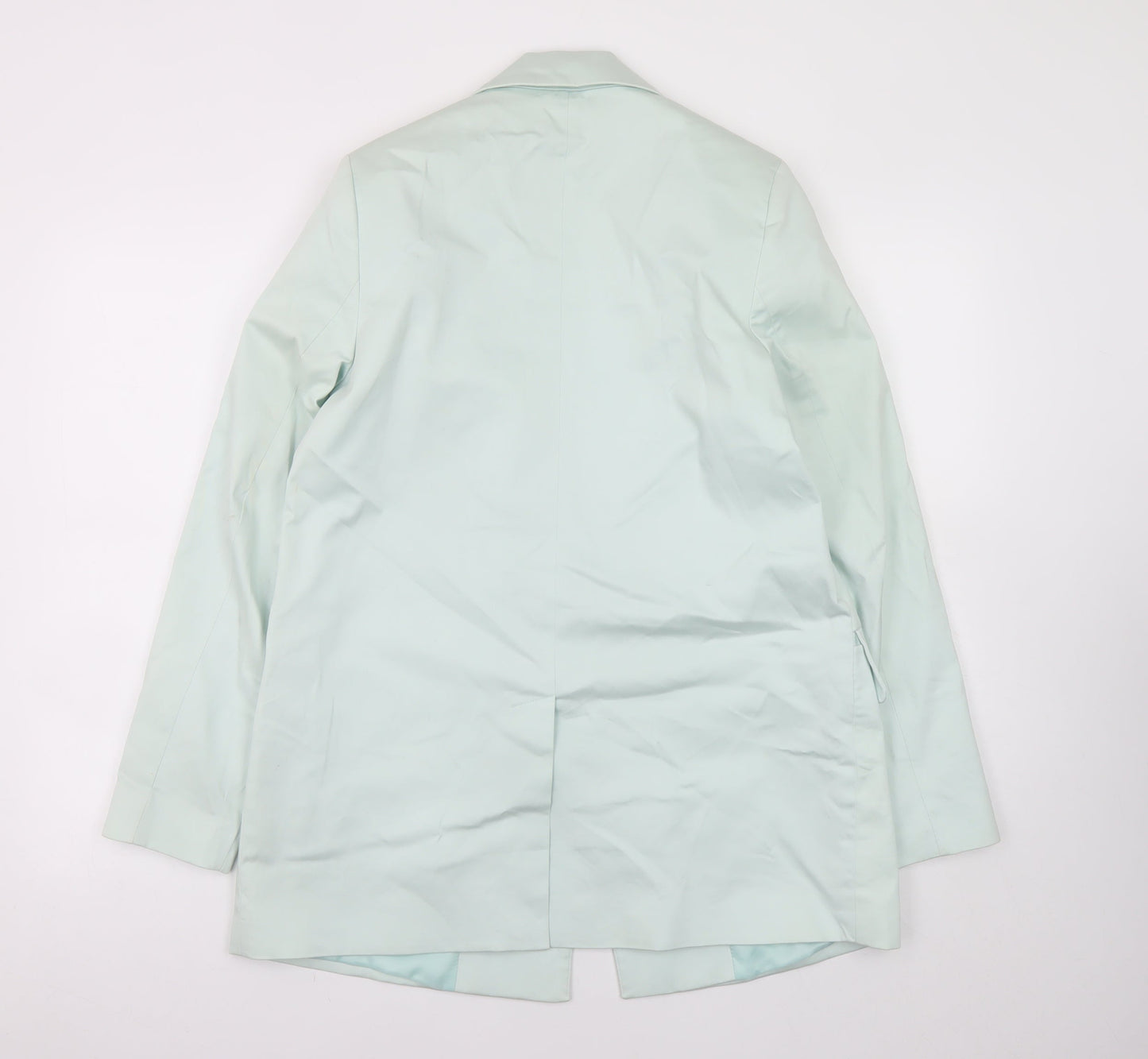 Aligne Women’s Green Blazer Jacket Size 10 Single Breasted Workwear