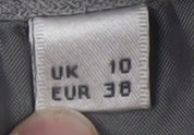 Next Women’s Grey Blazer Jacket UK 10 Classic Workwear Style
