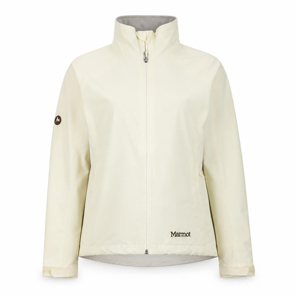 Marmot Women's Ivory Soft Shell Jacket Size M Water Resistant