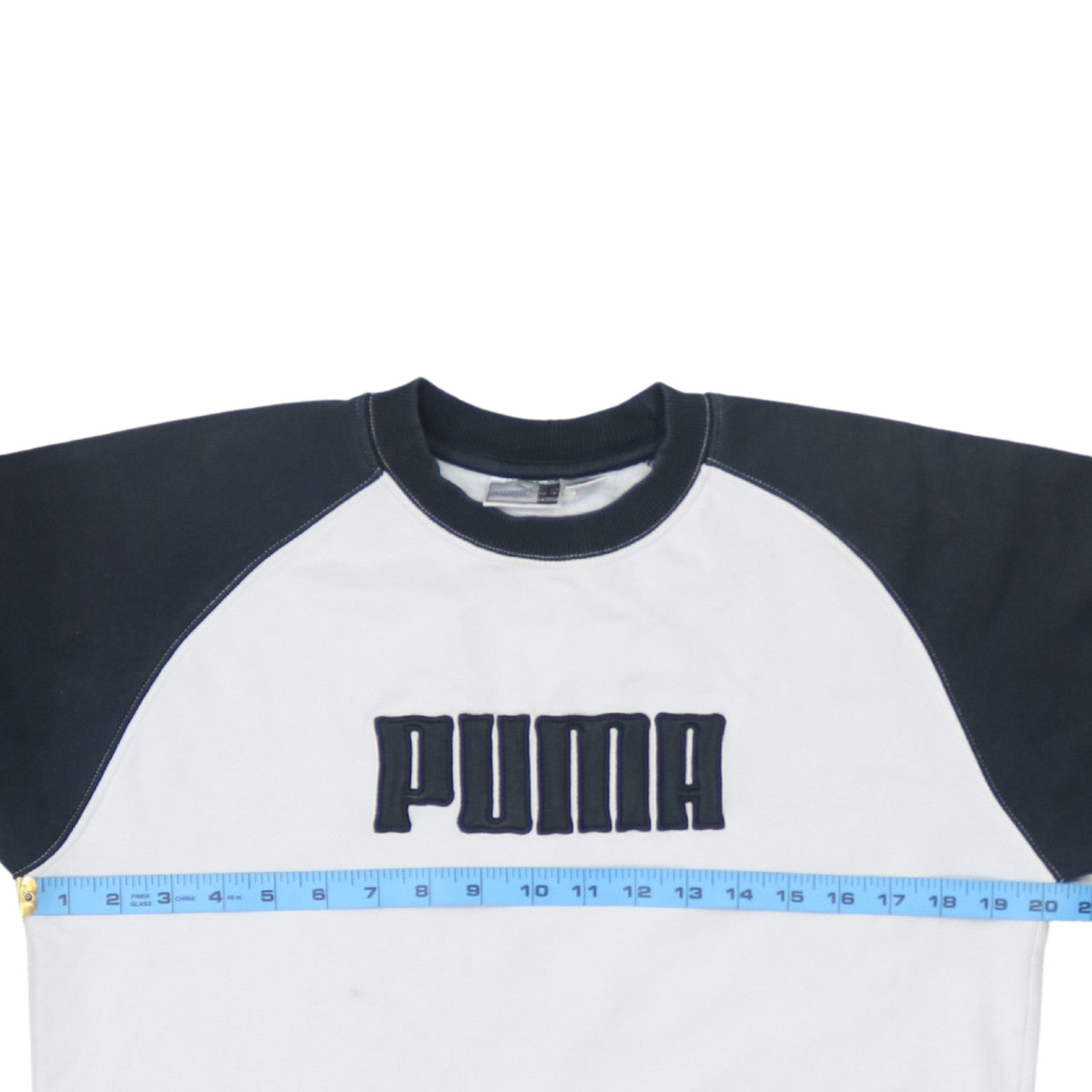 Puma Boys Black & White Pullover Sweatshirt Size 14 Years Crew Neck