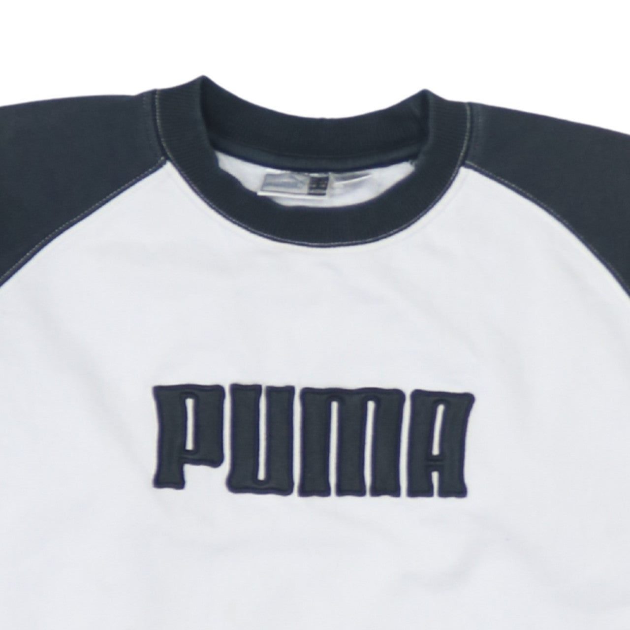 Puma Boys Black & White Pullover Sweatshirt Size 14 Years Crew Neck