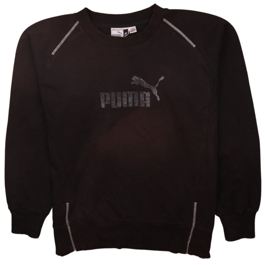 Puma Men's Black XL Crew Neck Pullover Sweatshirt