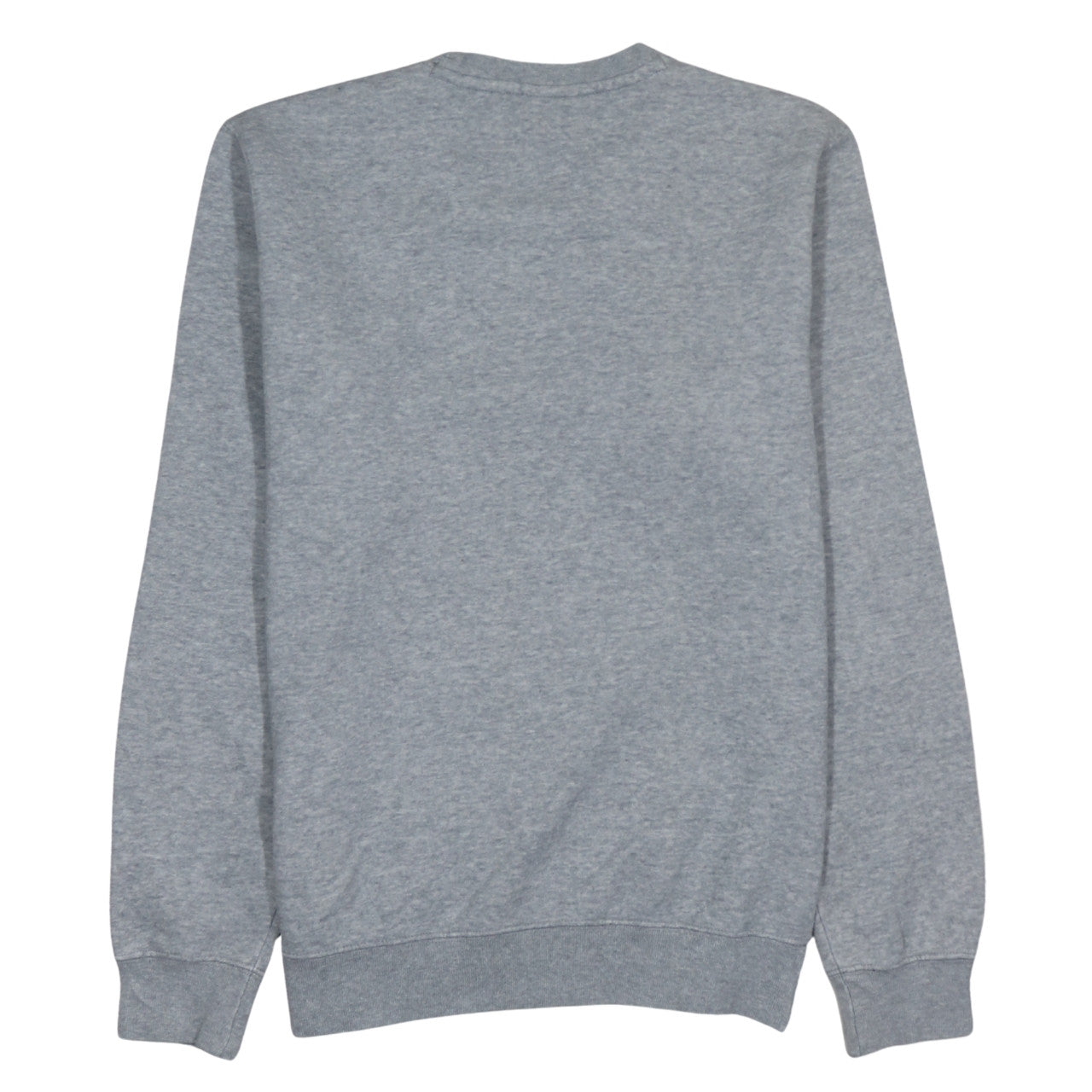 Champion Men's Grey Small Crew Neck Logo Pullover Sweatshirt