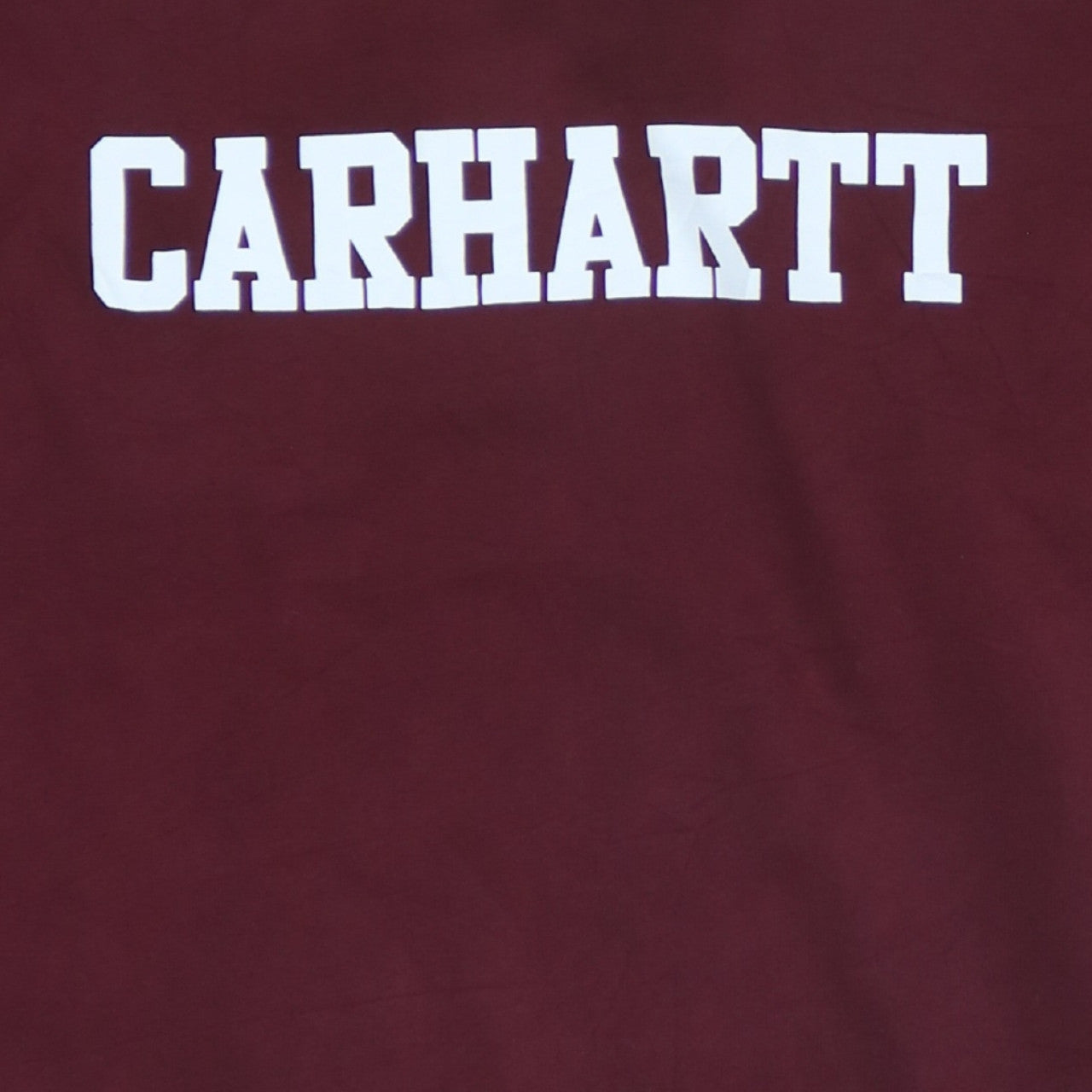 Carhartt Men's Red Logo Pullover Sweatshirt Size L