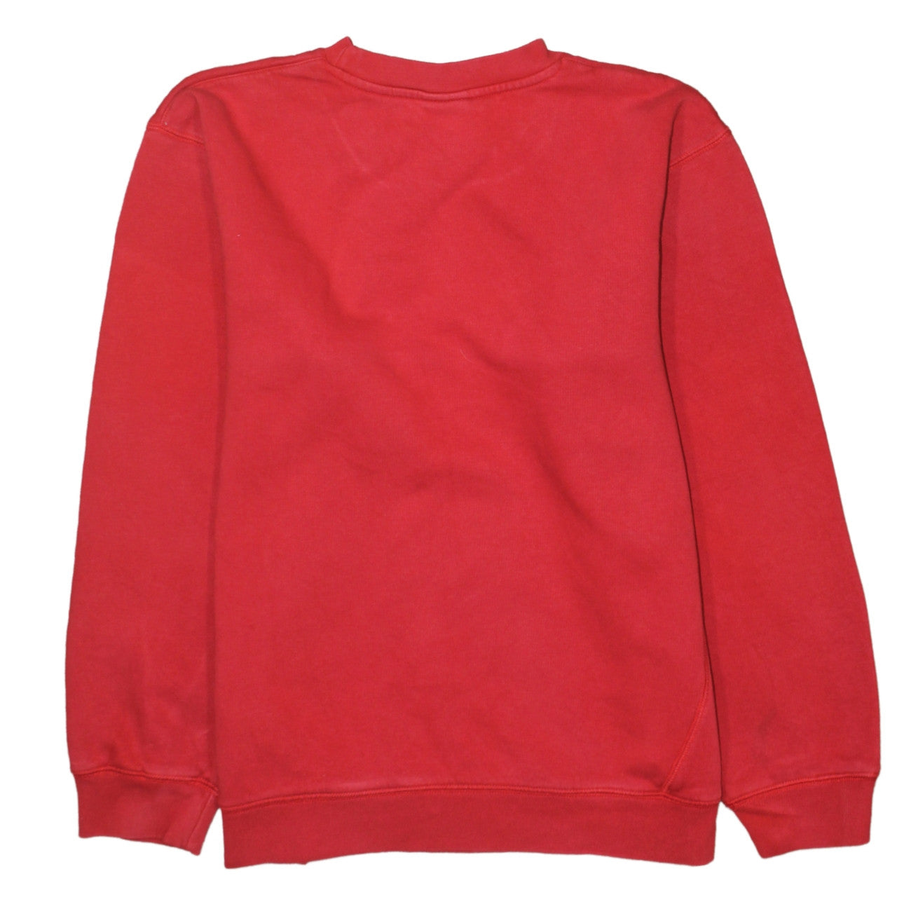 Nike Boys Red Pullover Crew Neck Sweatshirt Size 13-14 Years Logo Fleece