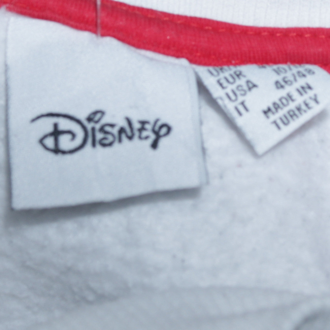 Disney Primark Women White Mickey Minnie Graphic Sweatshirt Size L