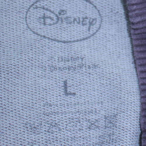 Disney Women's Black Mickey Mouse Sweatshirt Size L Pullover Crew Neck