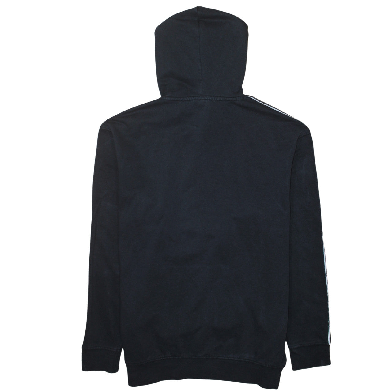 Champion Men's Black Large Pullover Hoodie with Logo Trim