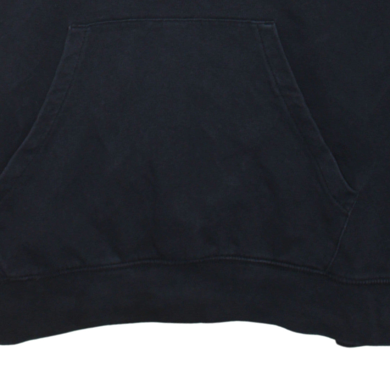 Champion Men's Black Large Pullover Hoodie with Logo Trim