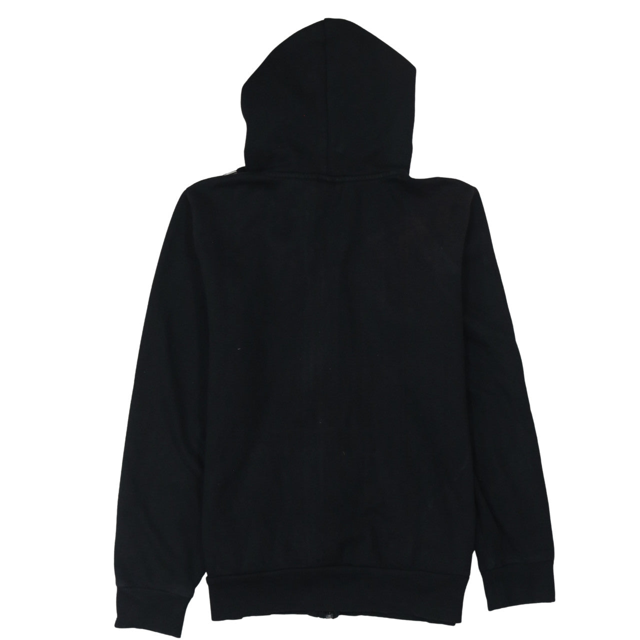 Puma Women's Black Full Zip Hoodie Size 12 Hooded Logo Sweatshirt