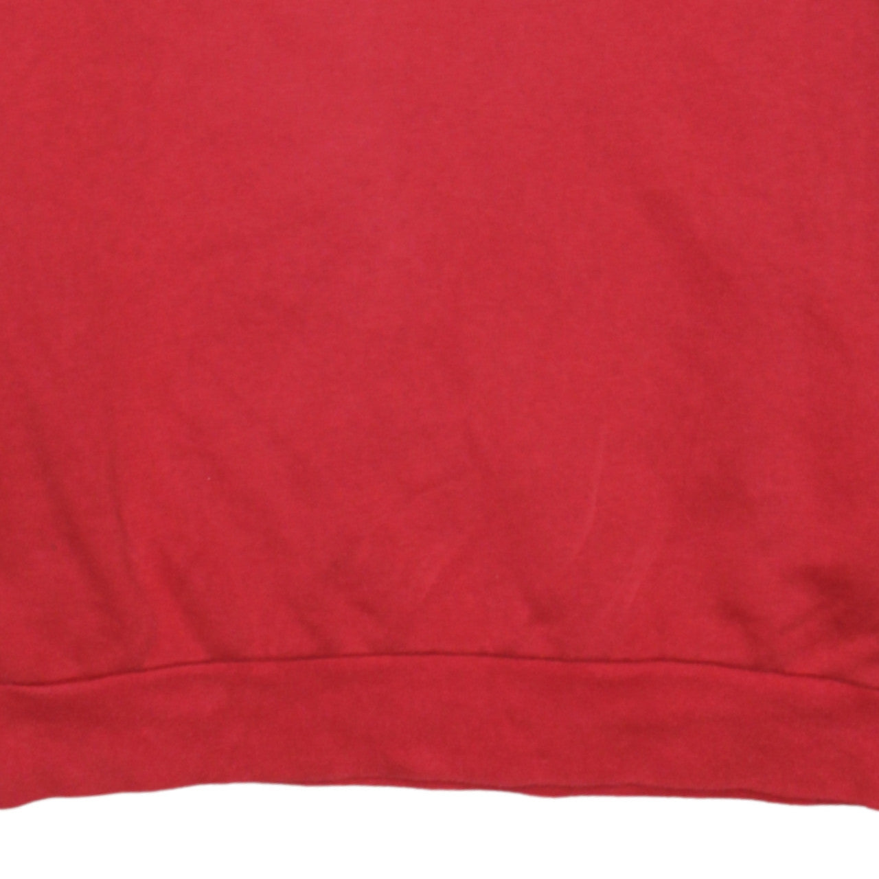 Adidas Men's Red Crew Neck Pullover Sweatshirt Size S