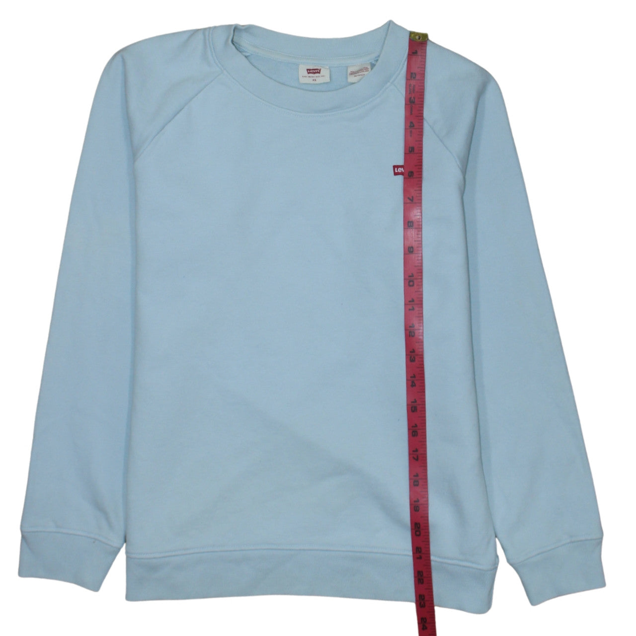 Levi's Men's Blue Crew Neck Pullover Sweatshirt XS