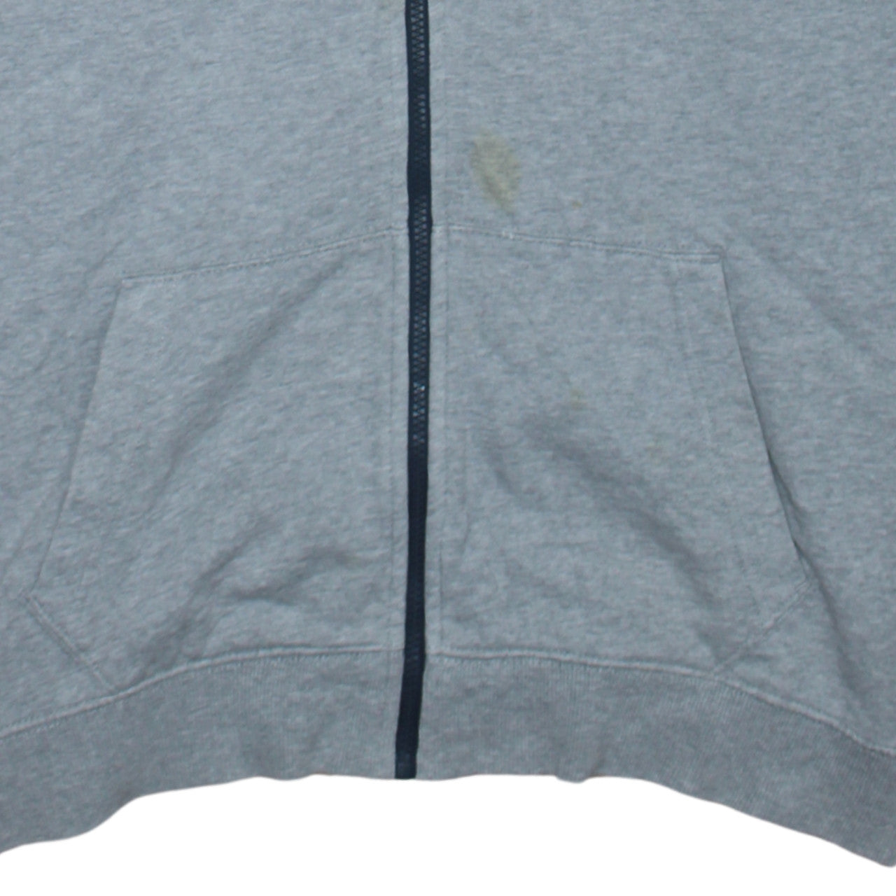 Tommy Jeans Men’s Grey Full Zip Hoodie 2XL Regular Fit