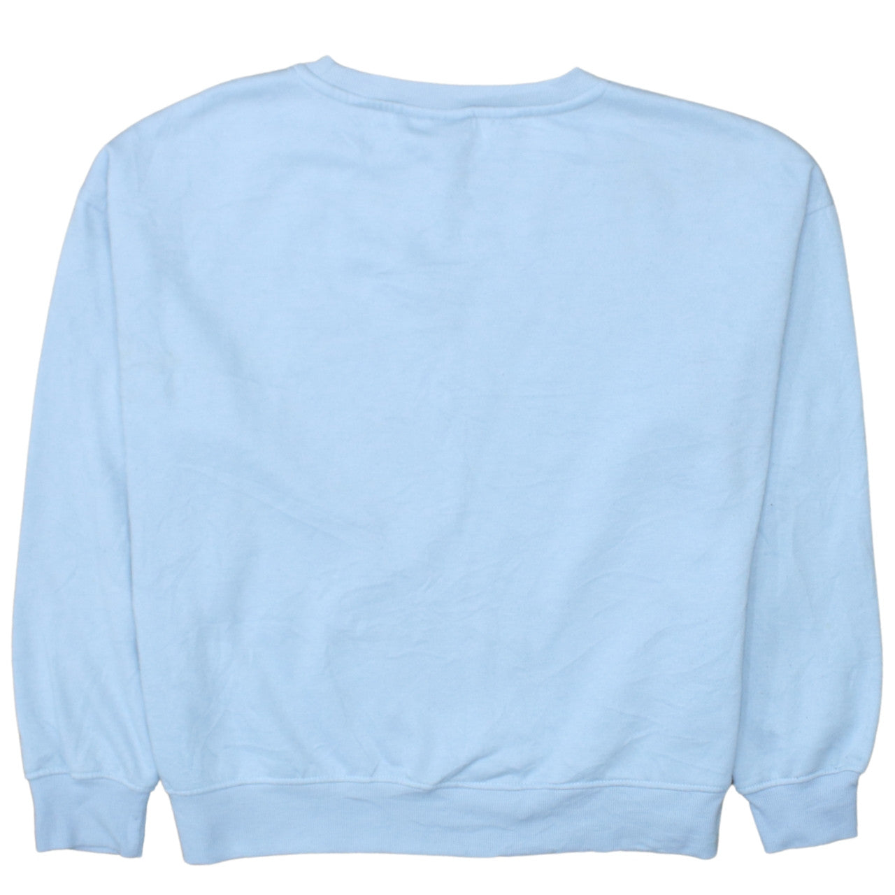 Disney Primark Women Blue Stitch Sweatshirt Medium 12/14 Winter Graphic