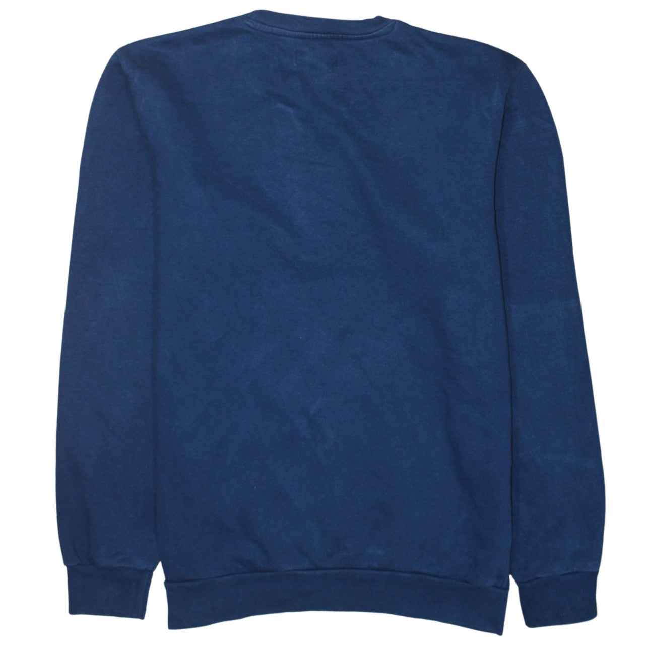Adidas Men's Blue Crew Neck Logo Pullover Sweatshirt Size S