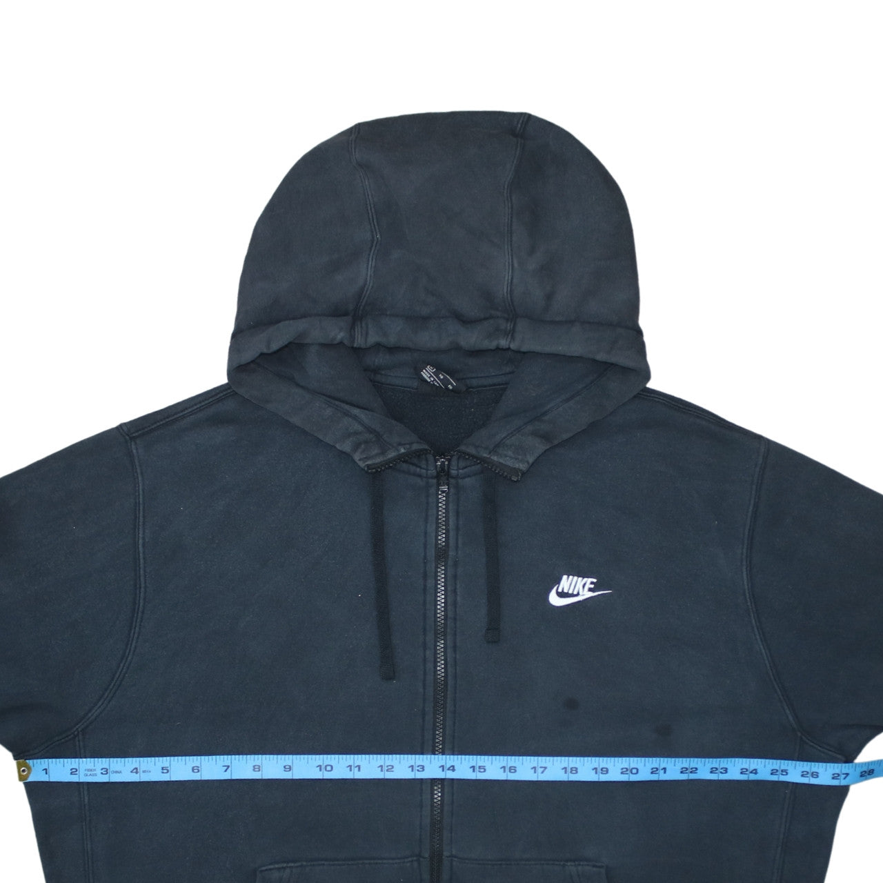 Nike Men's Black XL Full Zip Hoodie Sweatshirt Fleece