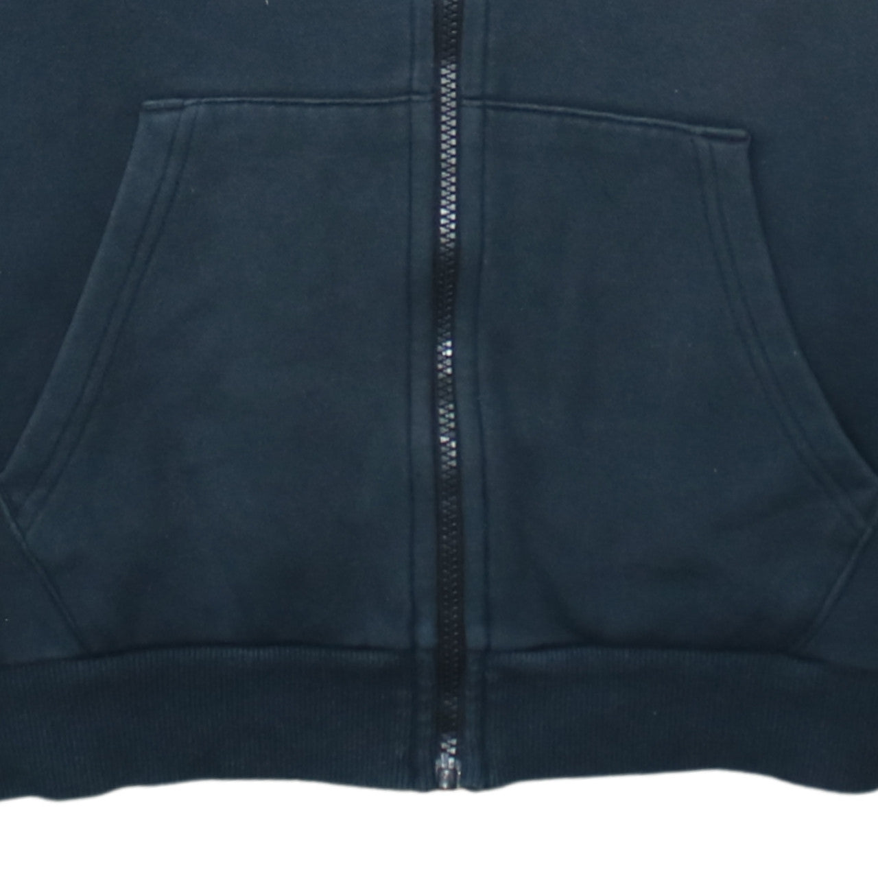 Puma Men's Black Full Zip Hoodie L Fleece Sweatshirt