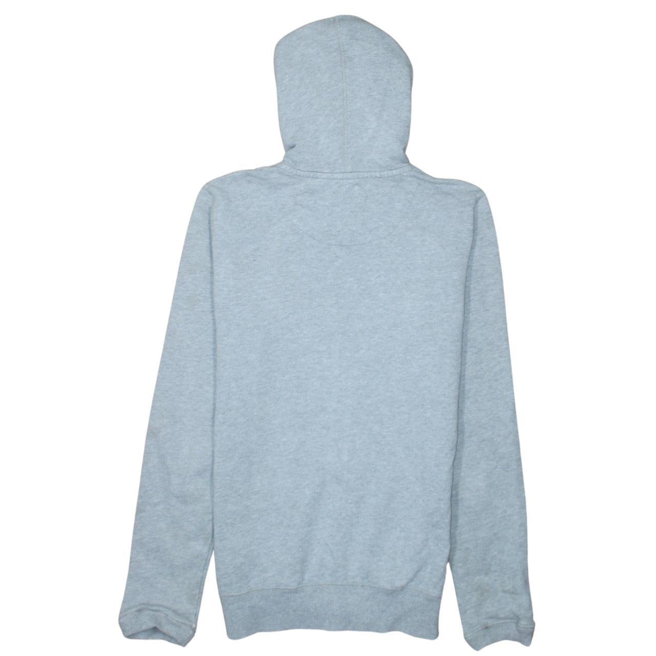 Nike Men's Grey Full Zip Hoodie Size S Cotton Sweatshirt
