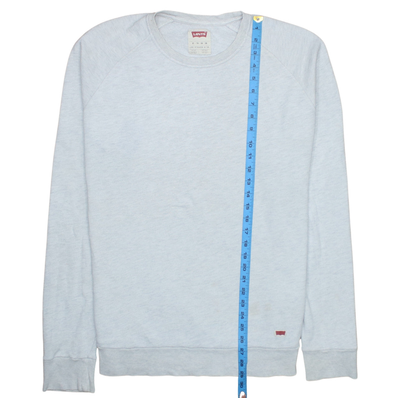 Levi's Men's Grey XL Crew Neck Pullover Sweatshirt