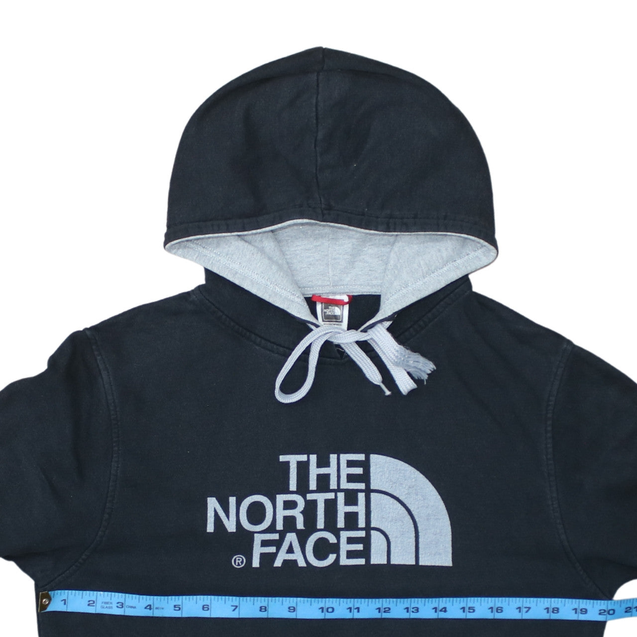The North Face Mens Black Pullover Hoodie Size S Classic Fleece