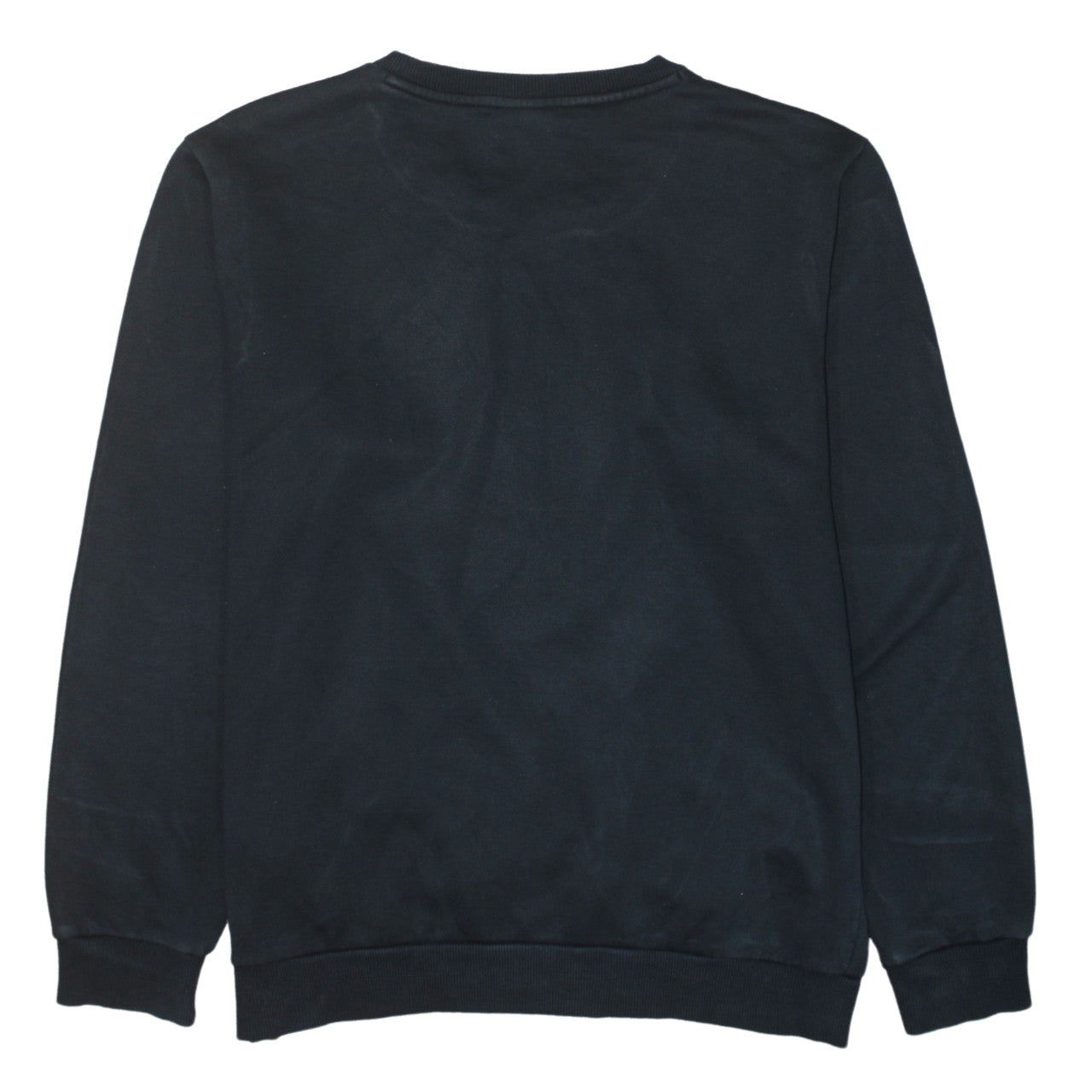 Puma Men's Black Crew Neck Logo Pullover Sweatshirt Size M