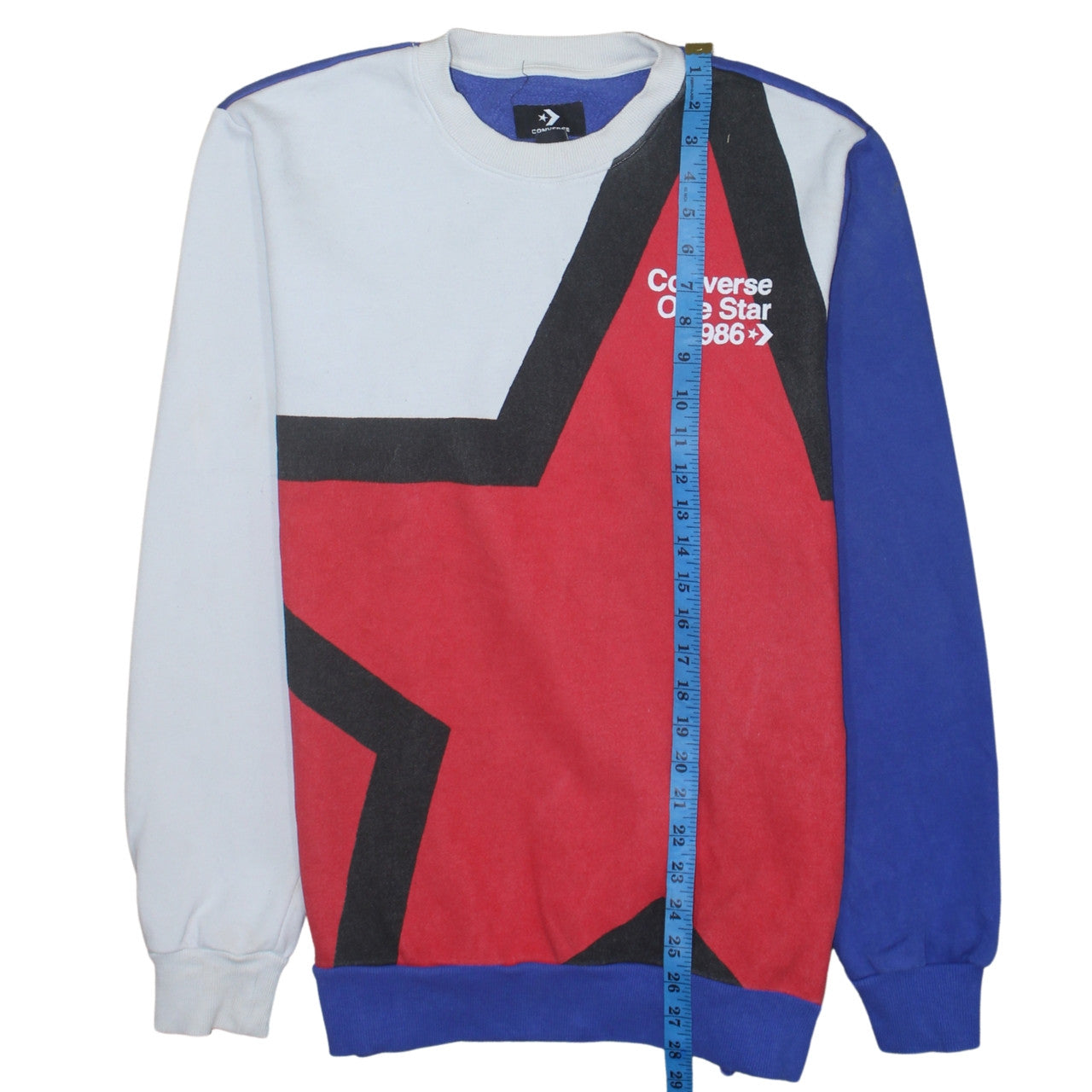 Converse Men's Multicoloured Graphic Pullover Sweatshirt Size S
