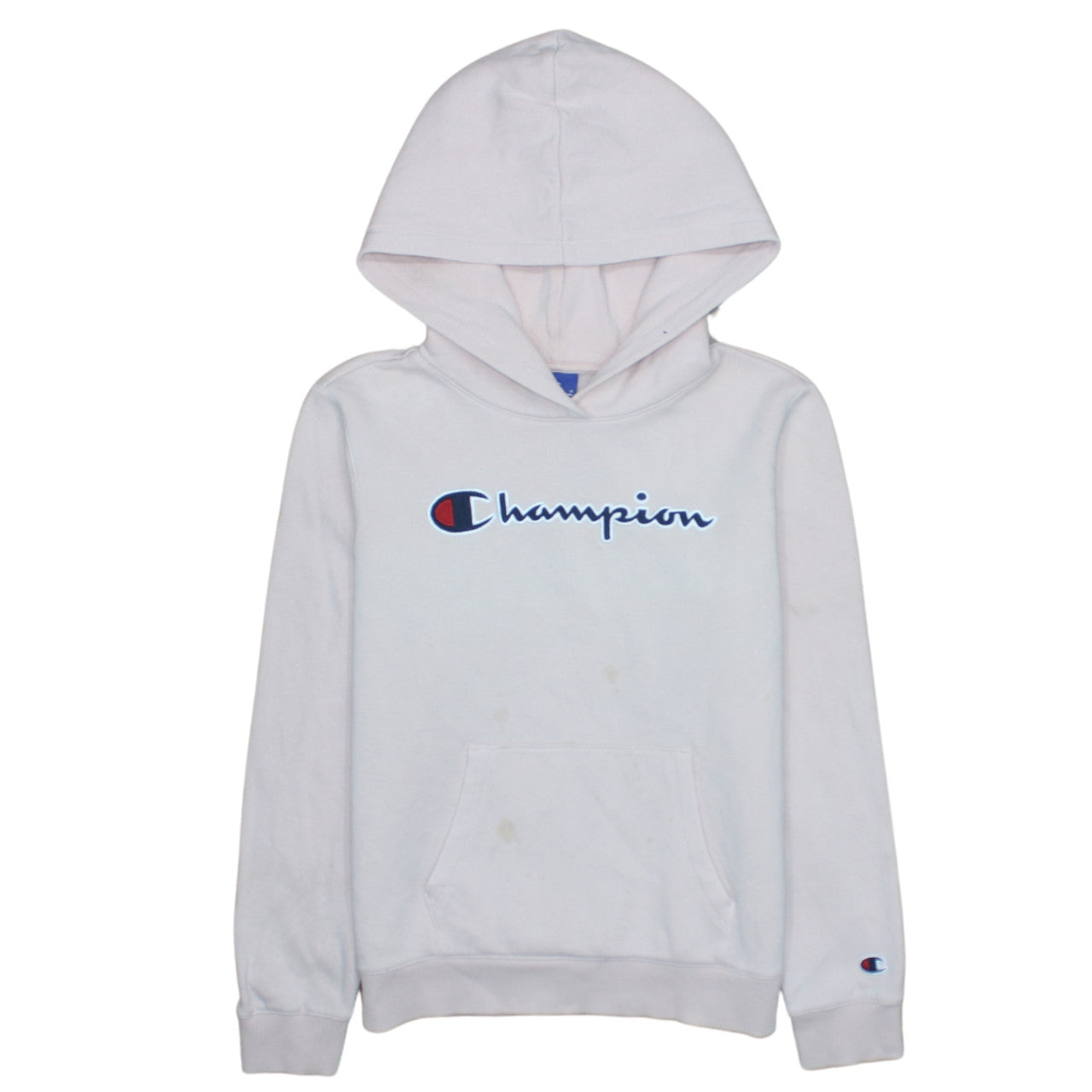Champion Girls White Pullover Hoodie 13-14 Years Hooded Sweatshirt