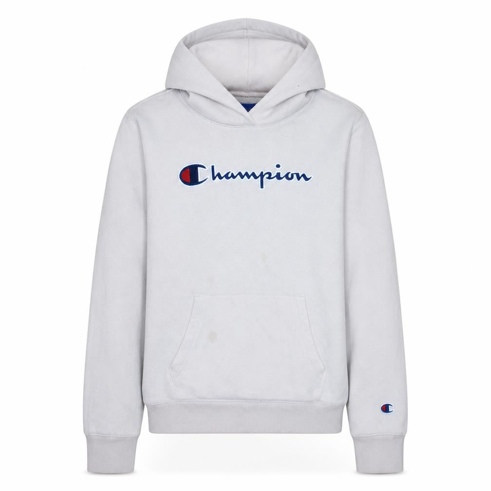 Champion Girls White Pullover Hoodie 13-14 Years Hooded Sweatshirt