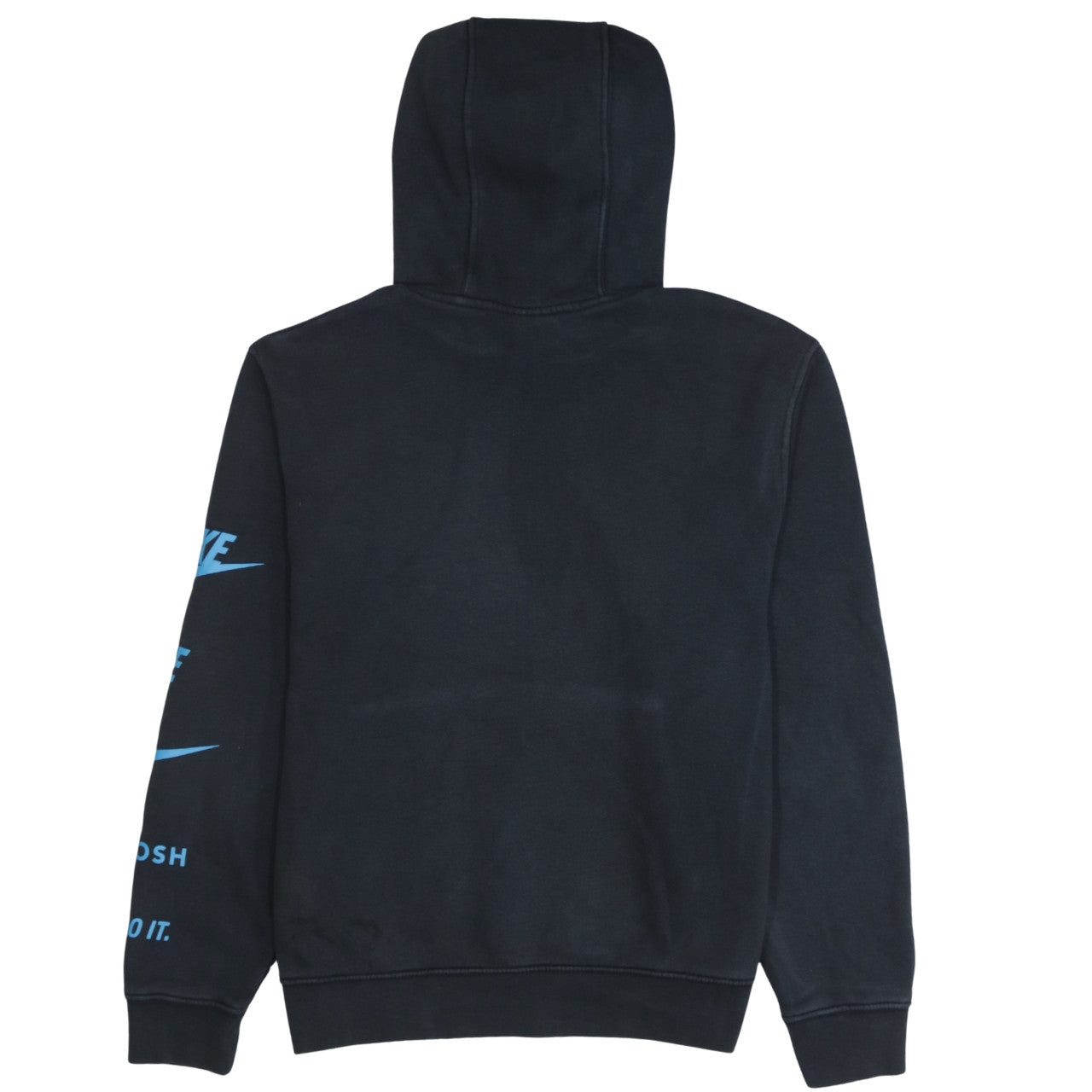 Nike Men's Black Pullover Hoodie Small Logo Graphic Sportswear