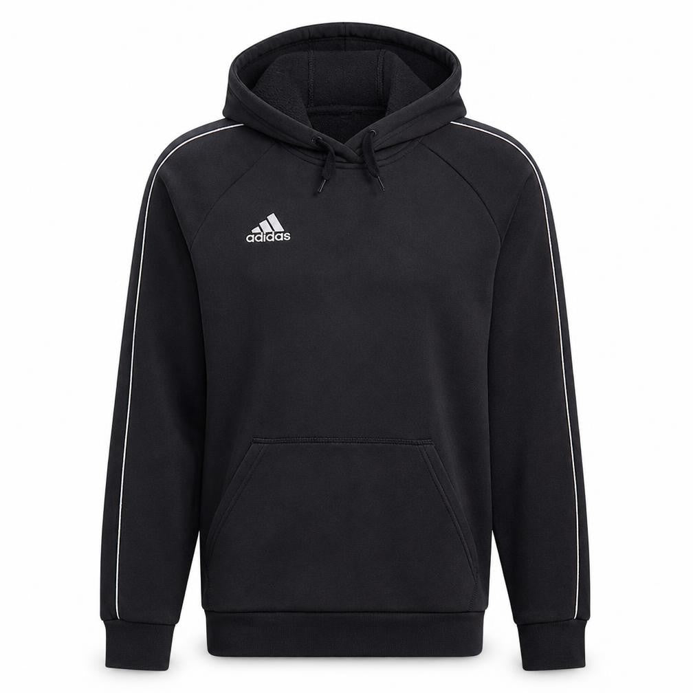 Adidas Men's Black Pullover Hoodie Small Sports Fleece Sweatshirt
