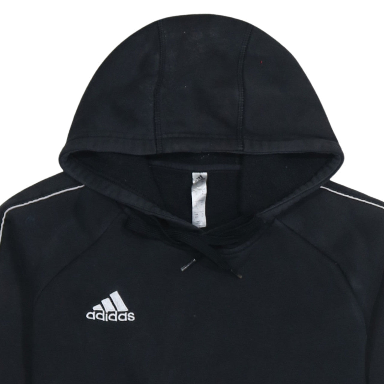 Adidas Men's Black Pullover Hoodie Small Sports Fleece Sweatshirt